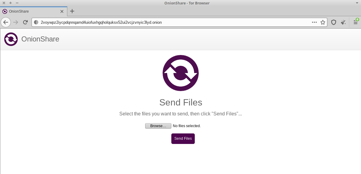 Tor tarayıcısı dosya gönder